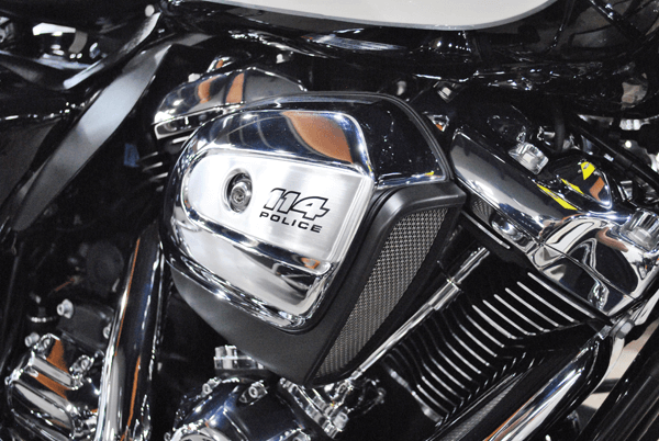 Police Motorcycle engine