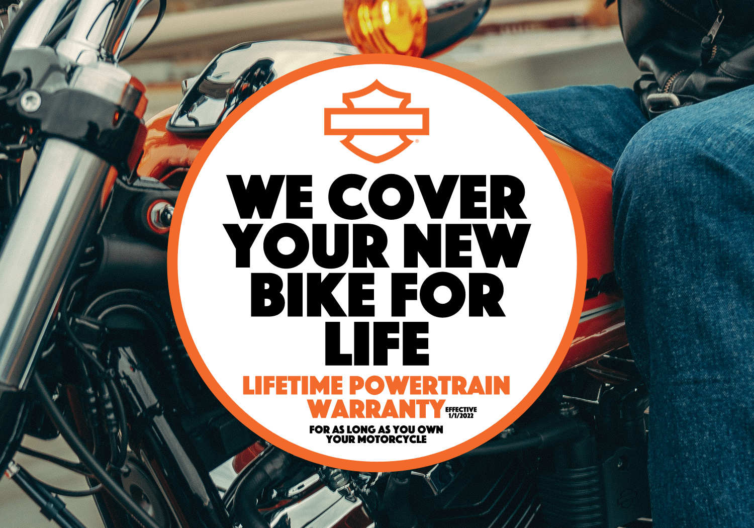 Life T9ime Powertrain Warranty In Teddy Morse's Daytona Harley-Davidson®